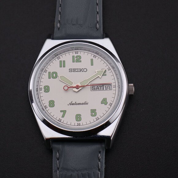 Vintage Seiko 5 Automatic 6309A Japanese Movement 17J D/D Men's Wrist Watch - Picture 6 of 15